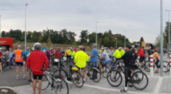 Bericht über die Demo am 24. August 2018 für den Radwegbau von Perouse nach Malmsheim