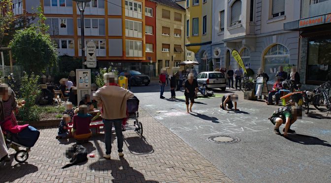 Bericht über den ersten Parking-Day in Pforzheim